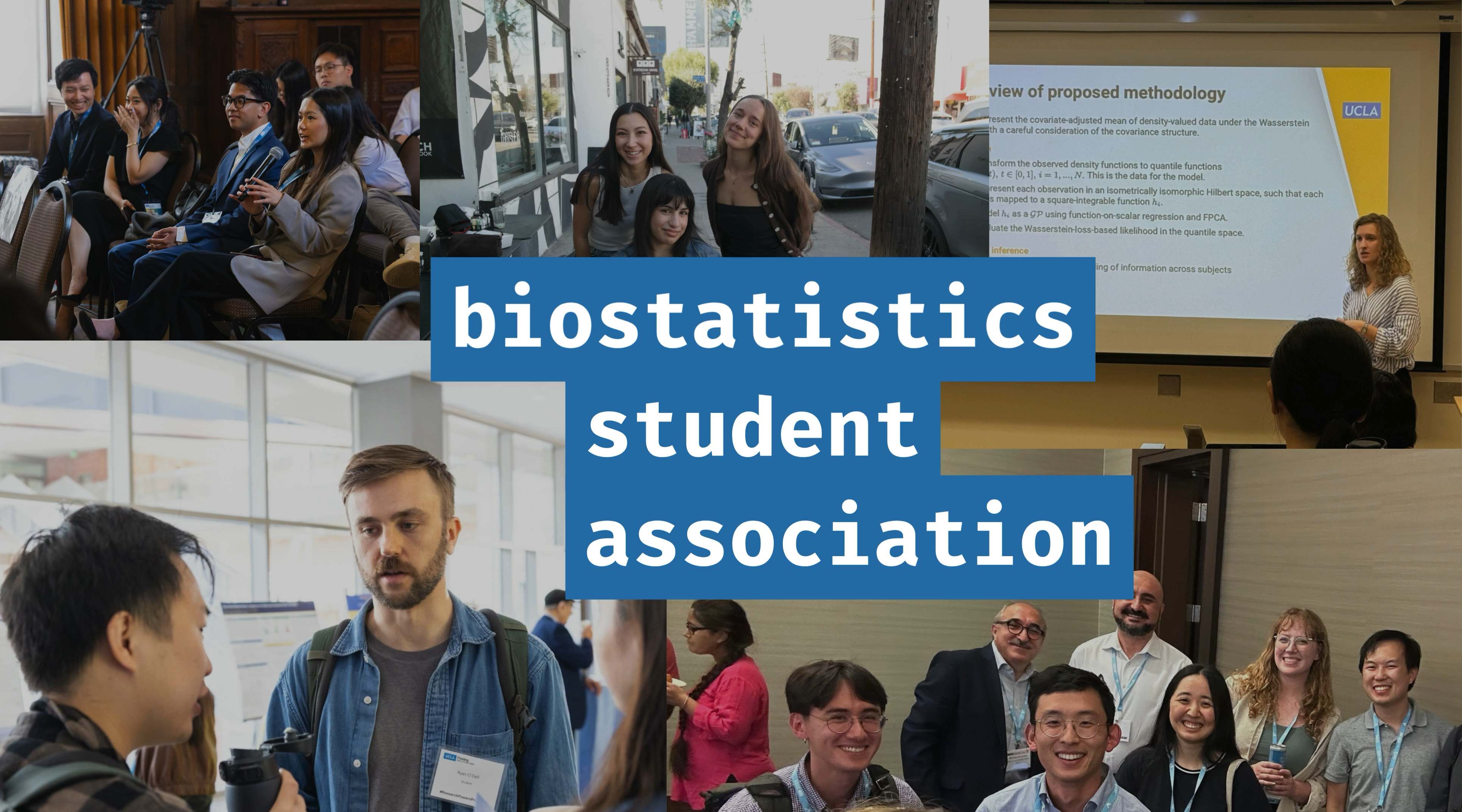 Biostatistics Student Association members